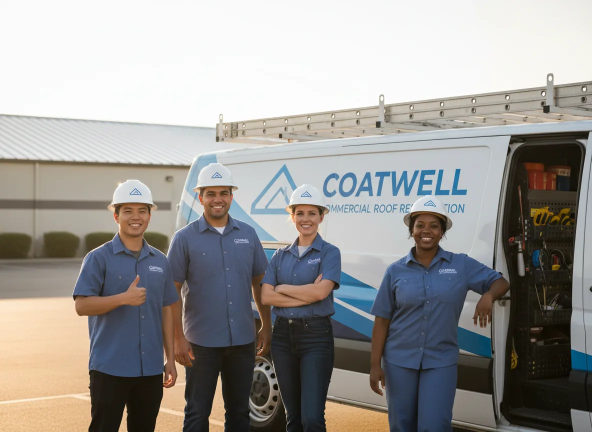 Commercial roof coating company in Independence, KS